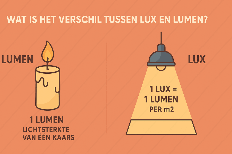 Verschil tussen lux en lumen – Complete uitleg